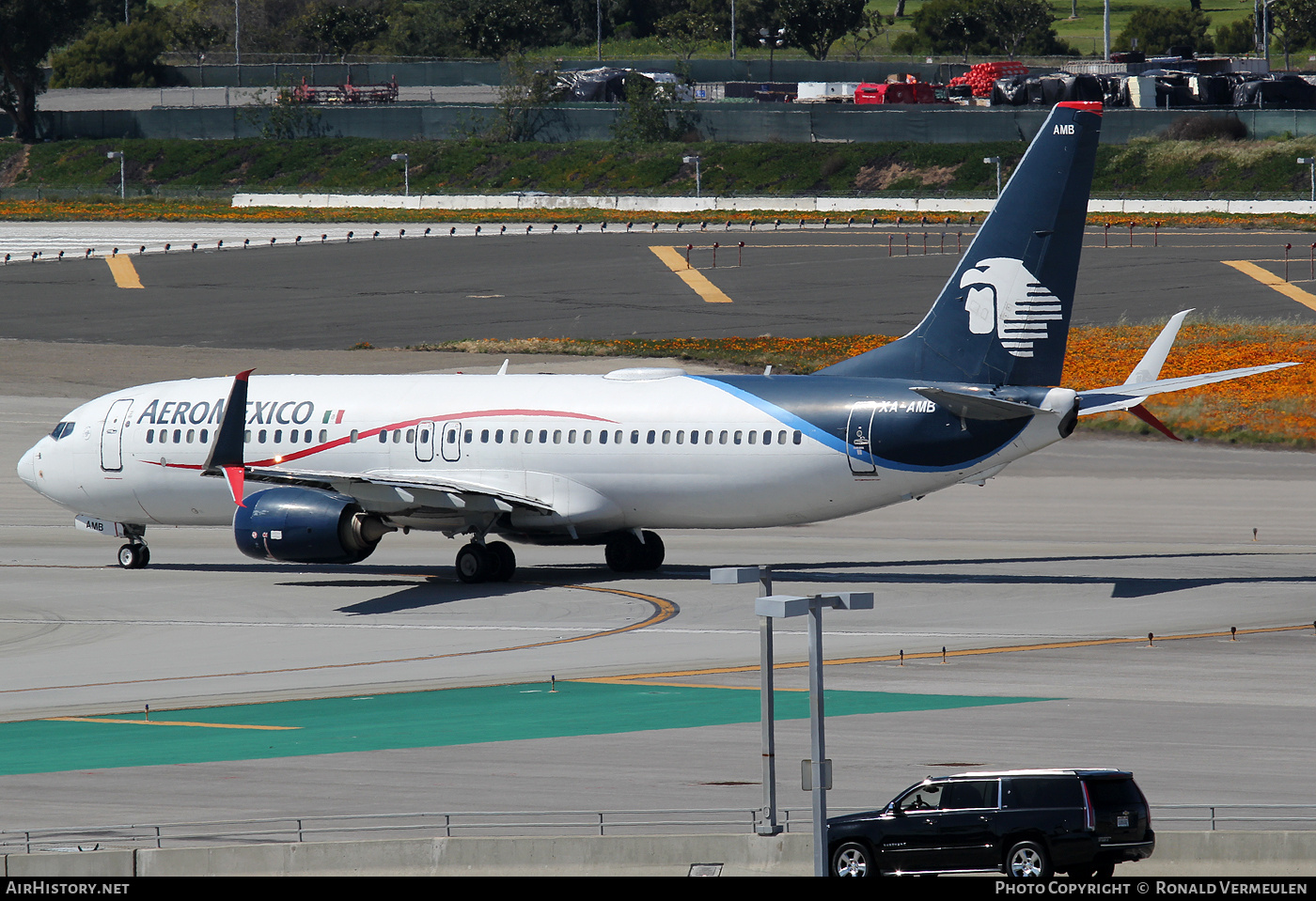 Aircraft Photo of XA-AMB | Boeing 737-852 | AeroMéxico | AirHistory.net #683161