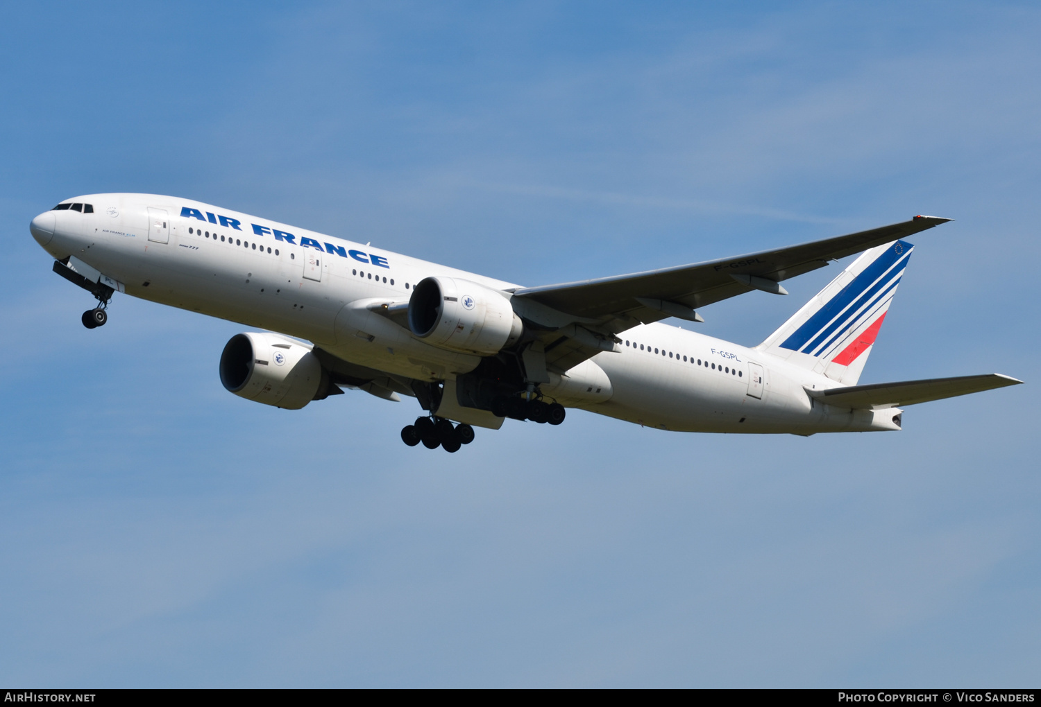Aircraft Photo of F-GSPL | Boeing 777-228/ER | Air France | AirHistory.net #683170