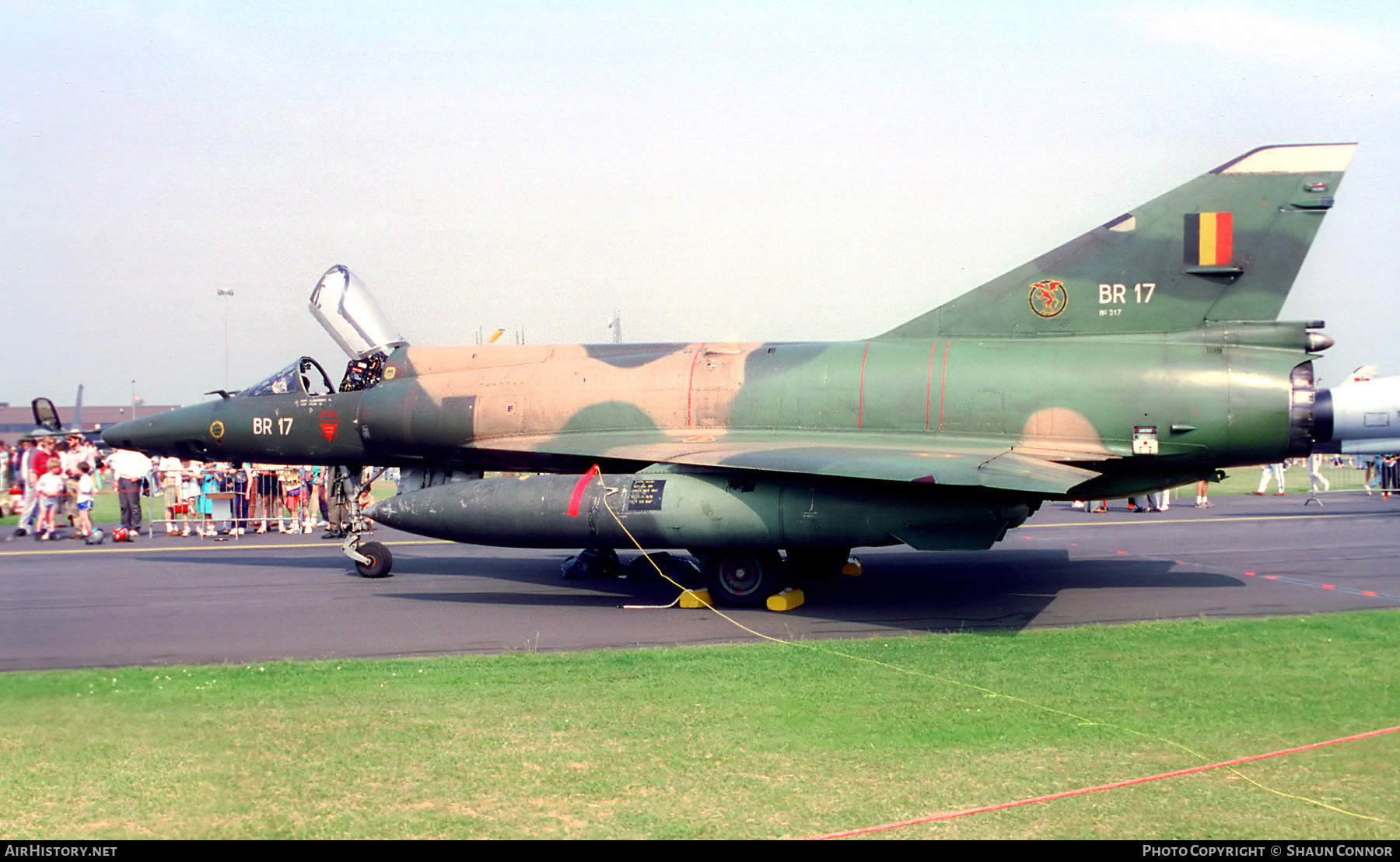 Aircraft Photo of BR17 | Dassault Mirage 5BR | Belgium - Air Force | AirHistory.net #683200