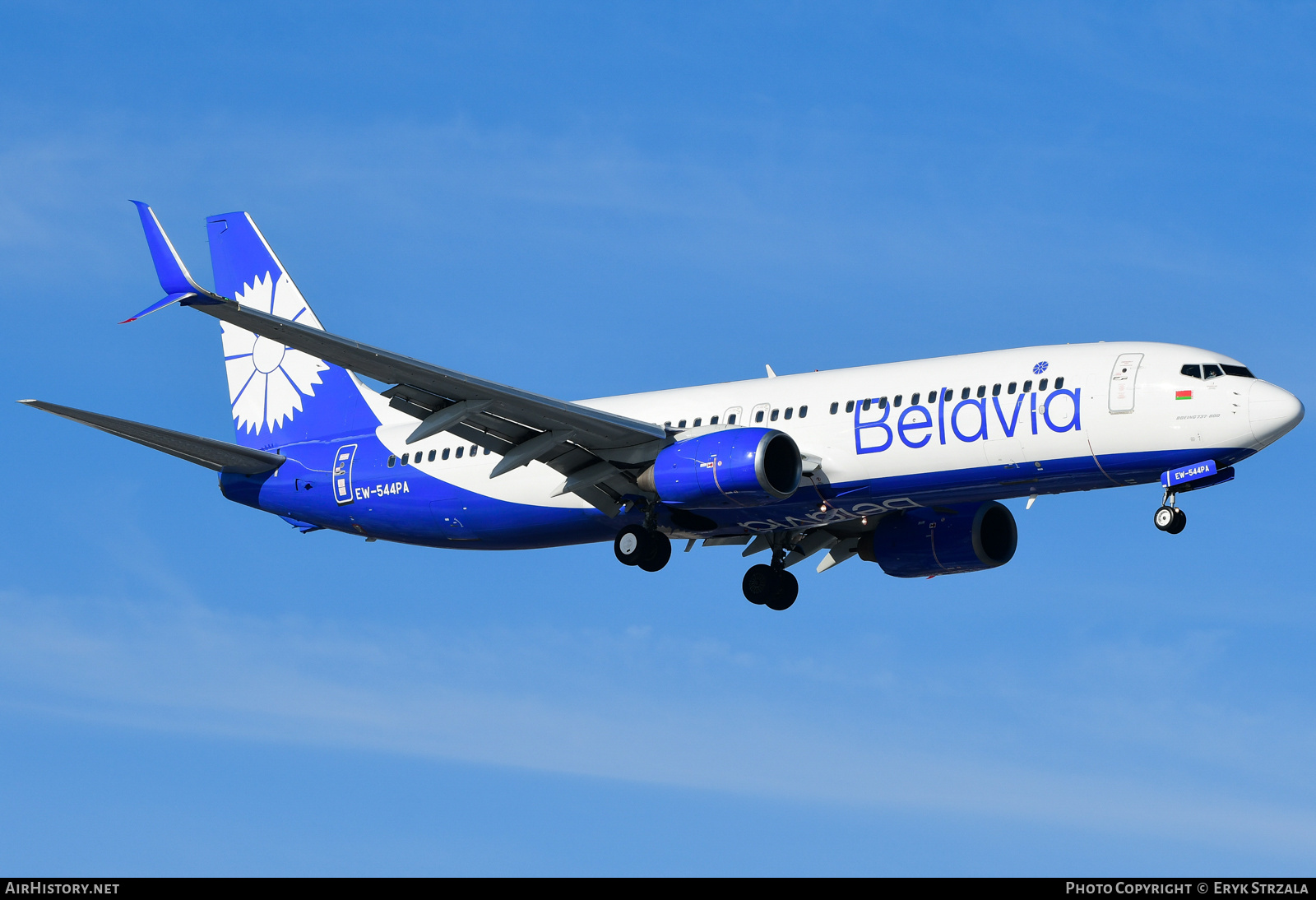 Aircraft Photo of EW-544PA | Boeing 737-8K5 | Belavia | AirHistory.net #683201