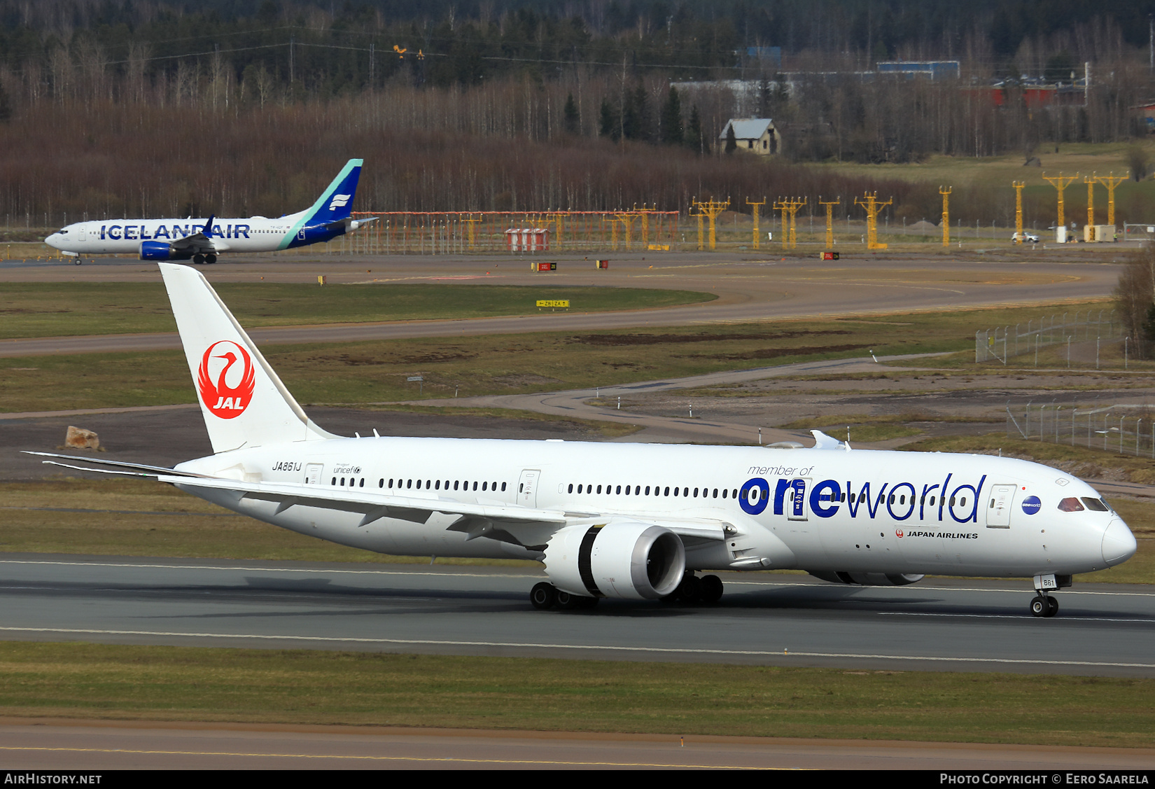 Aircraft Photo of JA861J | Boeing 787-9 Dreamliner | Japan Airlines - JAL | AirHistory.net #683227
