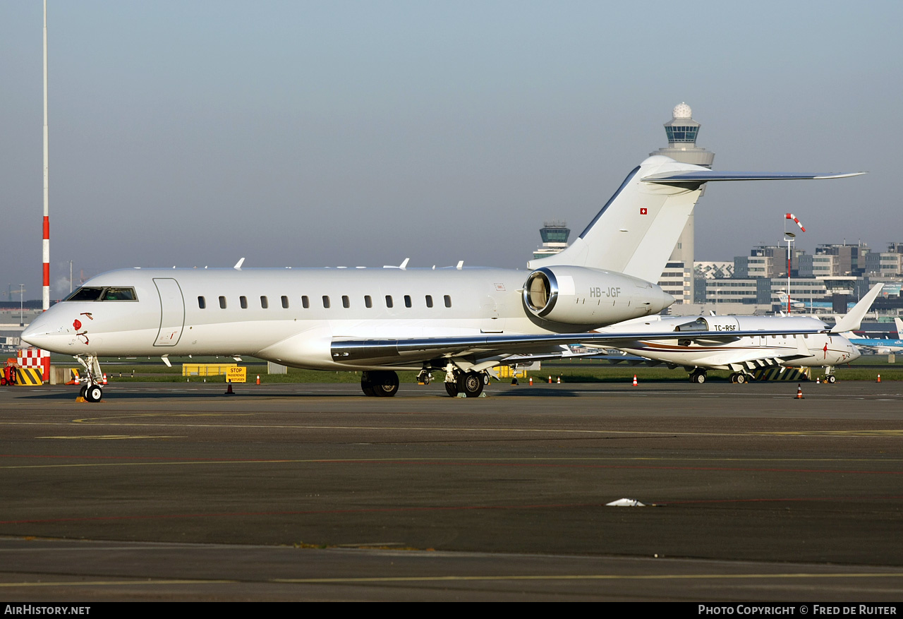 Aircraft Photo of HB-JGF | Bombardier Global Express (BD-700-1A10) | AirHistory.net #683249