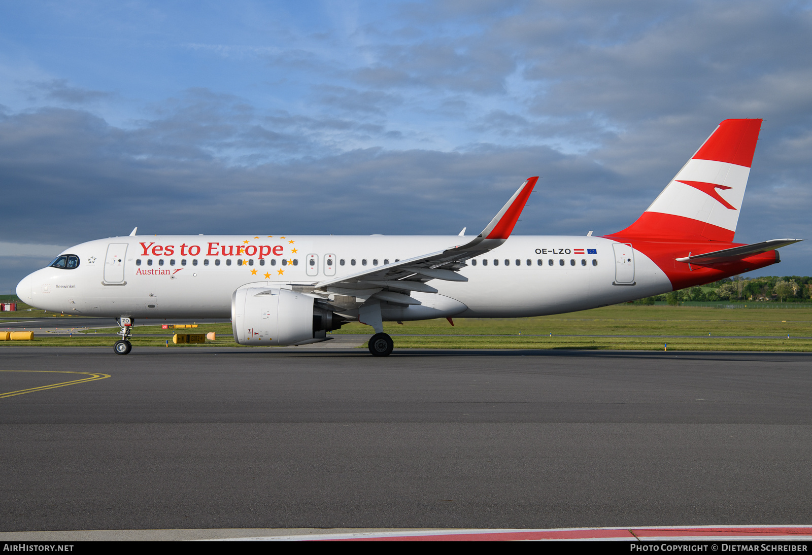 Aircraft Photo of OE-LZO | Airbus A320-271N | Austrian Airlines | AirHistory.net #683287