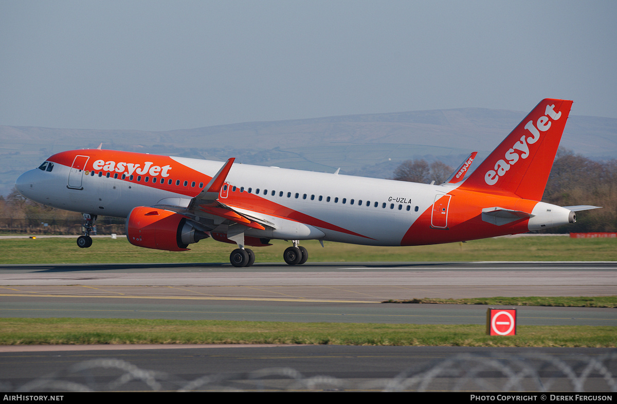 Aircraft Photo of G-UZLA | Airbus A320-251N | EasyJet | AirHistory.net #683295