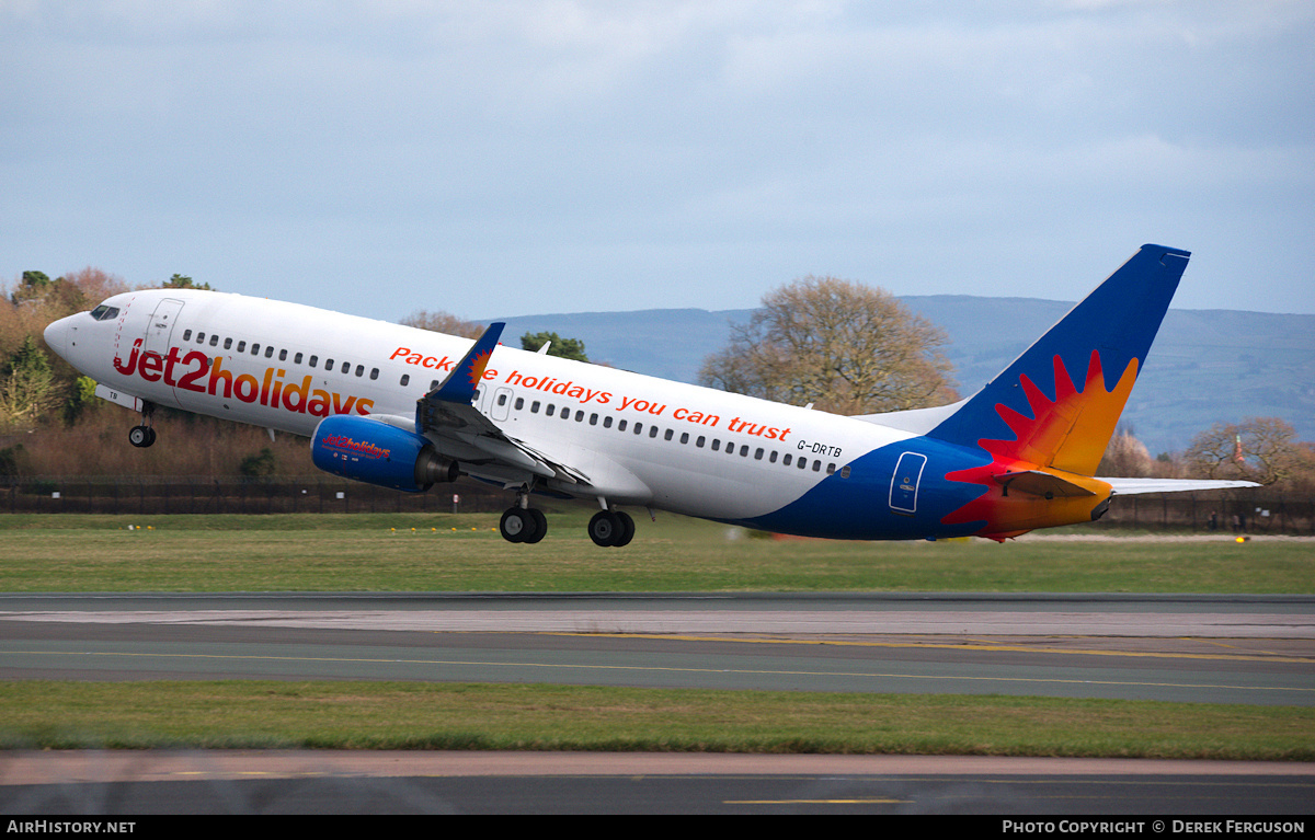 Aircraft Photo of G-DRTB | Boeing 737-86N | Jet2 Holidays | AirHistory.net #683304