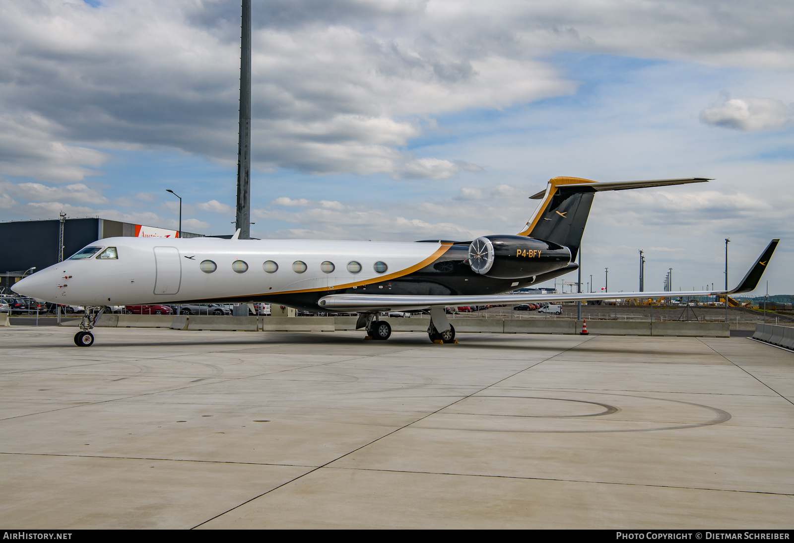 Aircraft Photo of P4-BFY | Gulfstream Aerospace G-V-SP Gulfstream G550 | AirHistory.net #683306