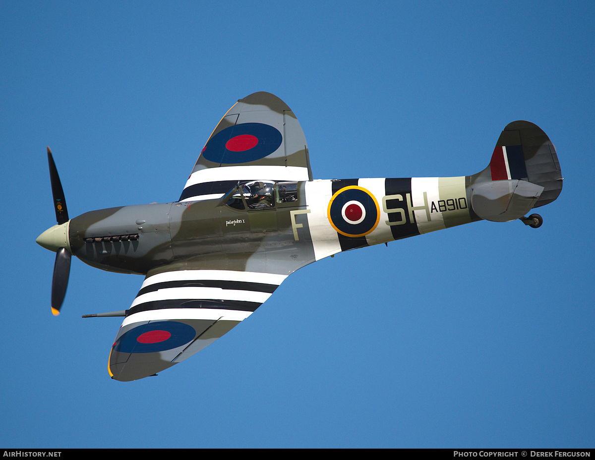 Aircraft Photo of AB910 | Supermarine 349 Spitfire LF5B | UK - Air Force | AirHistory.net #683320