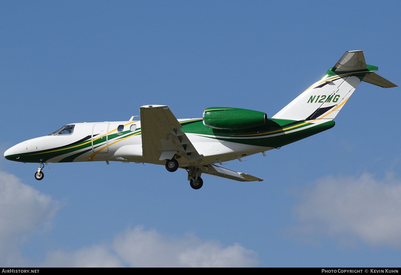 Aircraft Photo of N12MG | Cessna 525C CitationJet CJ4 | AirHistory.net #683336