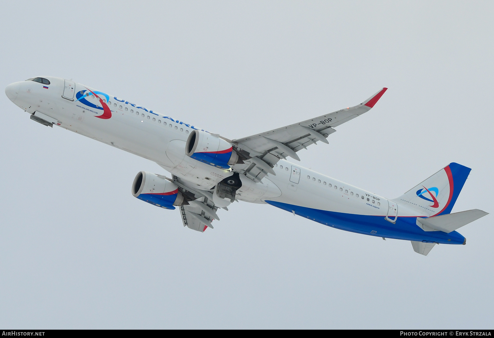 Aircraft Photo of VP-BOP | Airbus A321-251NX | Ural Airlines | AirHistory.net #683347