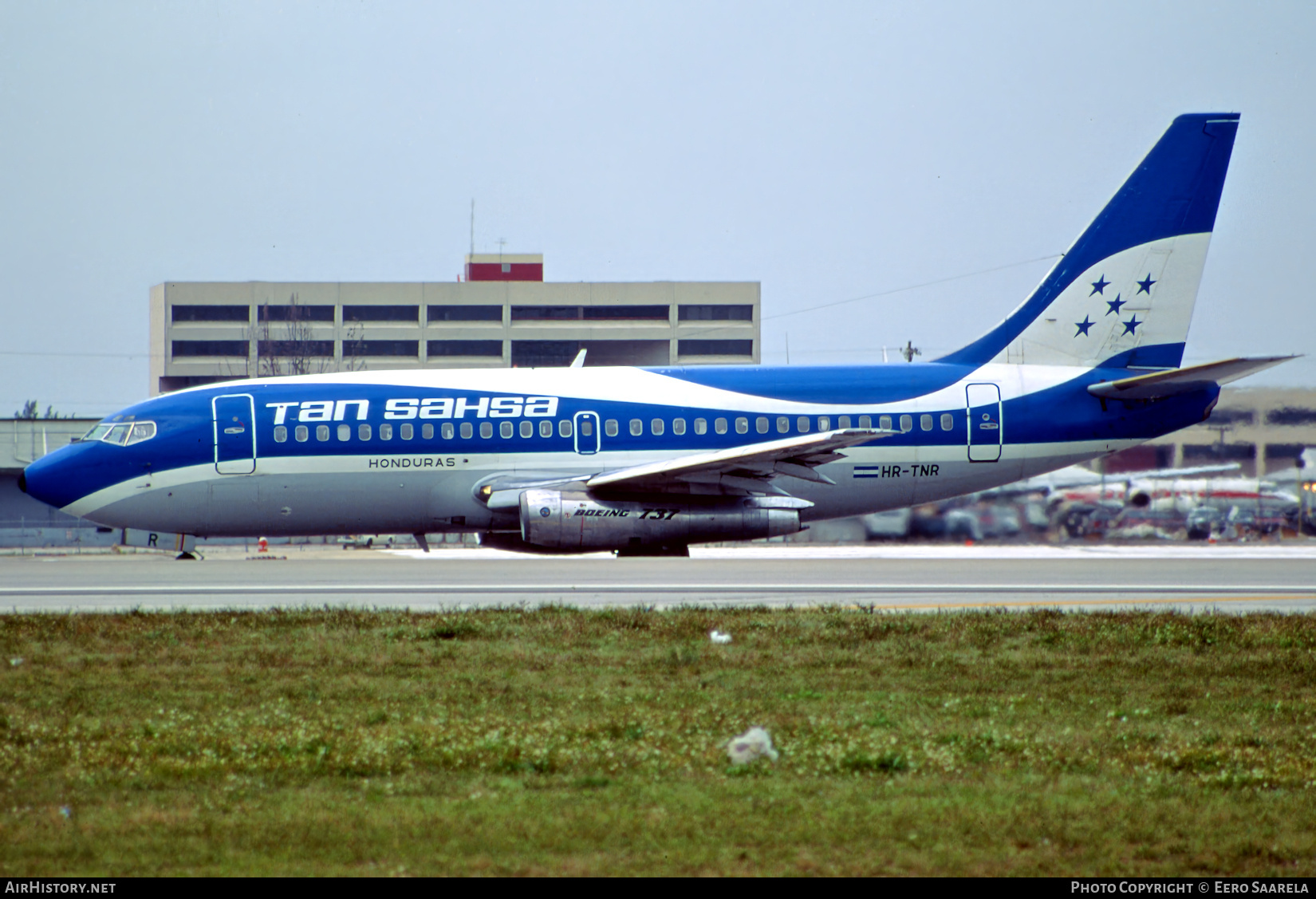 Aircraft Photo of HR-TNR | Boeing 737-2A3 | TAN - SAHSA | AirHistory.net #683375