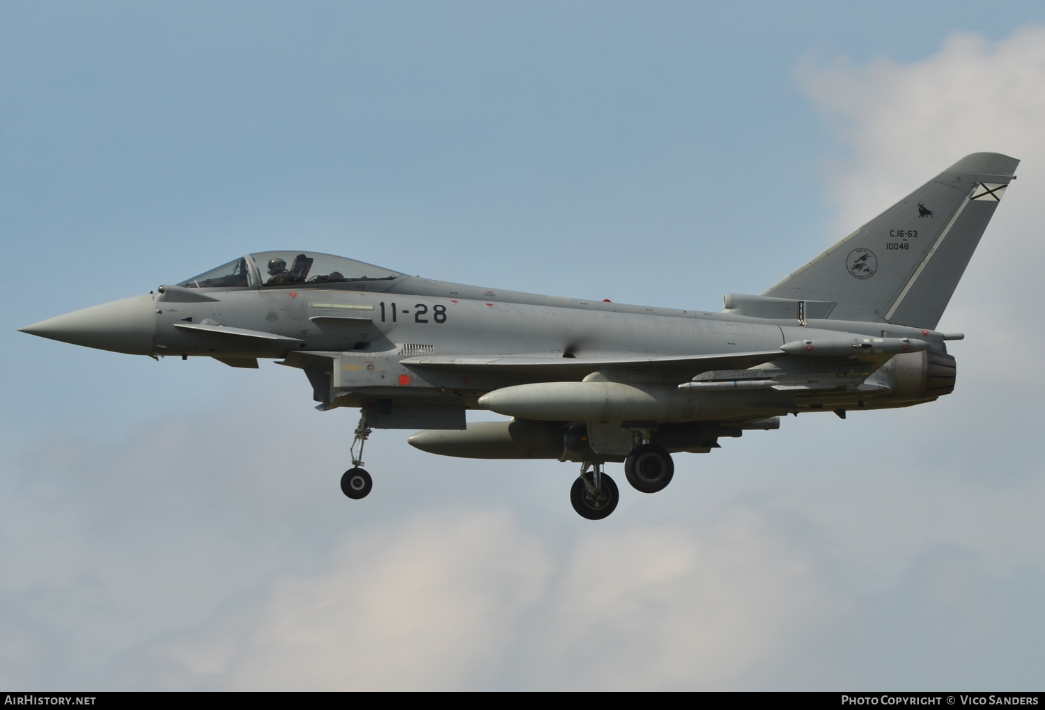 Aircraft Photo of C.16-63 | Eurofighter EF-2000 Typhoon S | Spain - Air Force | AirHistory.net #683376