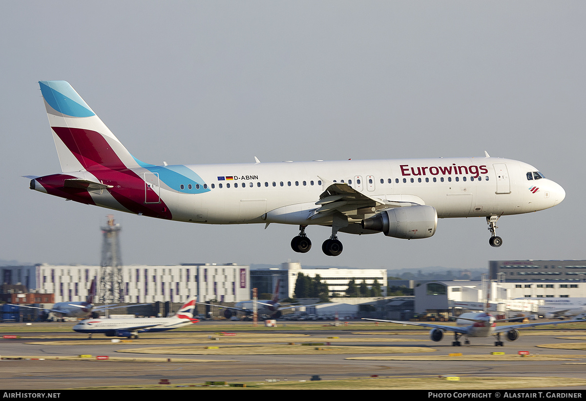 Aircraft Photo of D-ABNN | Airbus A320-214 | Eurowings | AirHistory.net #683396