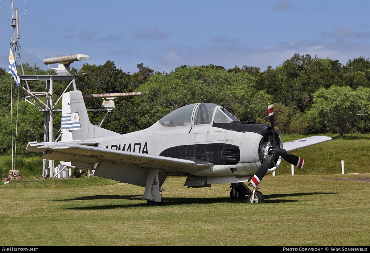 Aircraft Photo of 403 | North American T-28S Fennec | Uruguay - Navy | AirHistory.net #683410