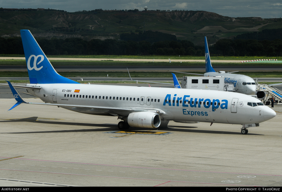 Aircraft Photo of EC-OBO | Boeing 737-8K5 | Air Europa Express | AirHistory.net #683413