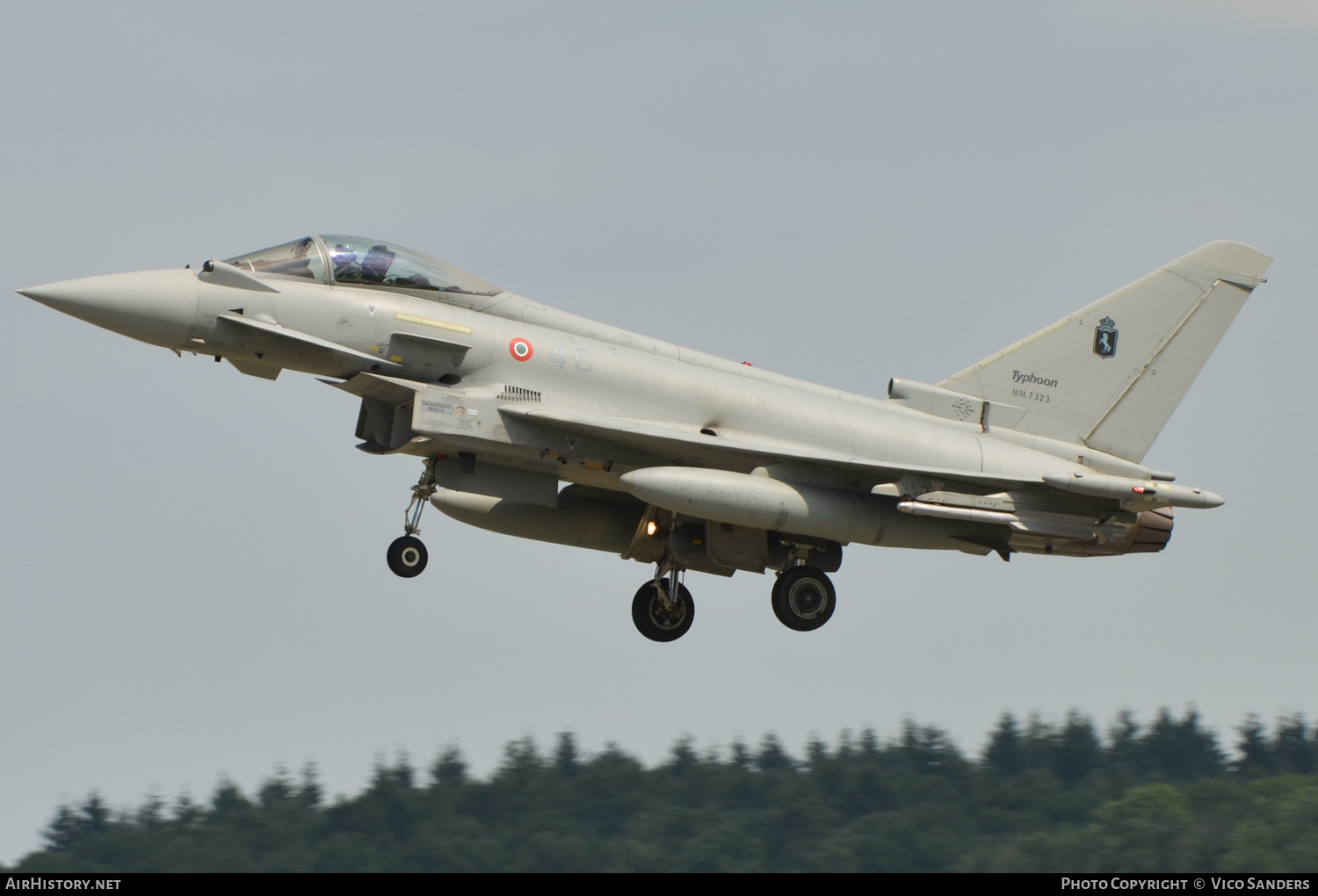 Aircraft Photo of MM7323 | Eurofighter F-2000A Typhoon | Italy - Air Force | AirHistory.net #683420