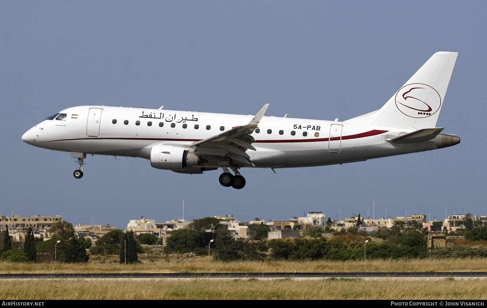 Aircraft Photo of 5A-PAB | Embraer 170LR (ERJ-170-100LR) | Petro Air | AirHistory.net #683421