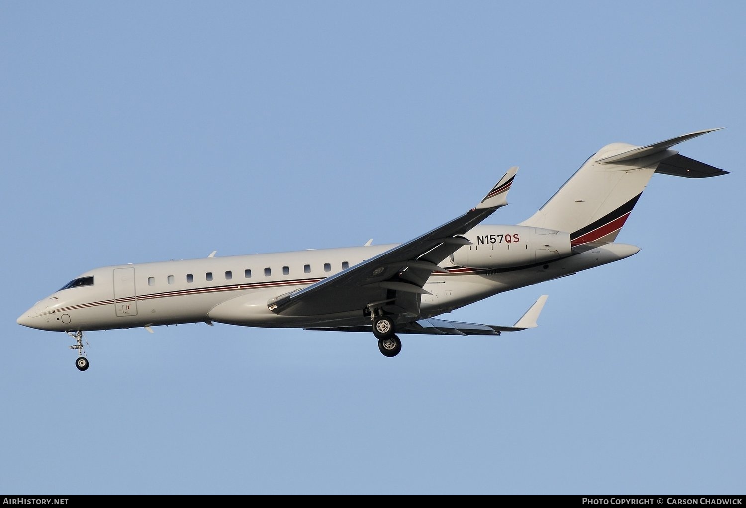 Aircraft Photo of N157QS | Bombardier Global 6000 (BD-700-1A10) | AirHistory.net #683431