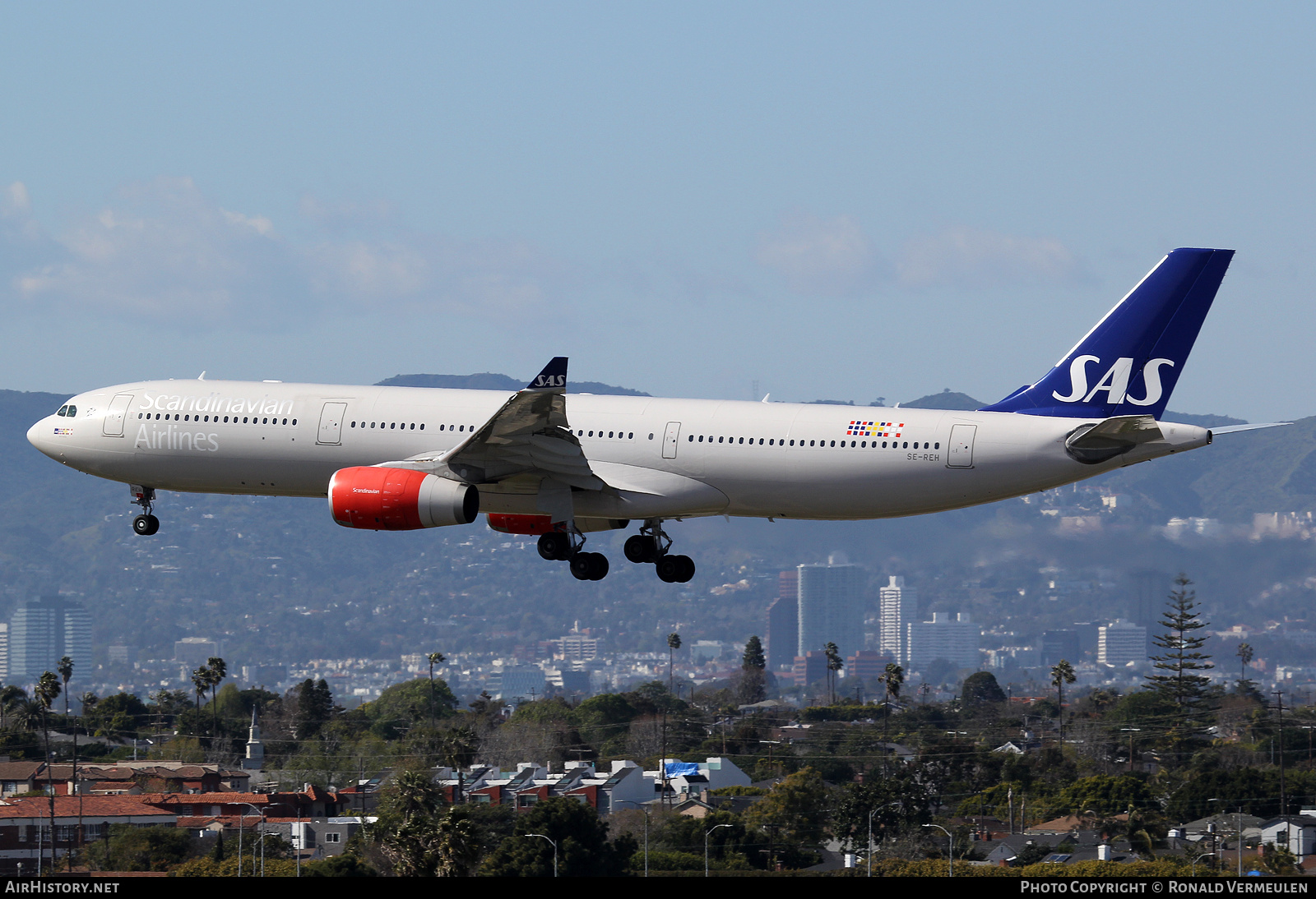 Aircraft Photo of SE-REH | Airbus A330-343E | Scandinavian Airlines - SAS | AirHistory.net #683447