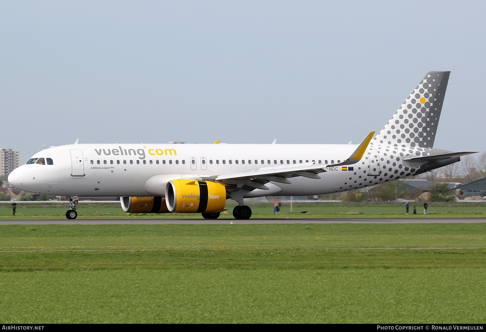 Aircraft Photo of EC-NDC | Airbus A320-271N | Vueling Airlines | AirHistory.net #683467