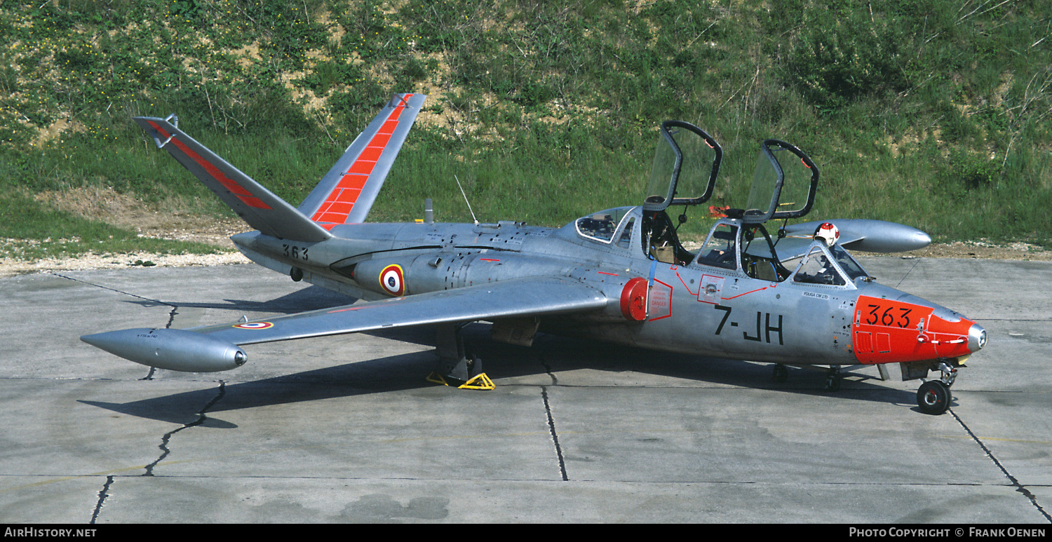 Aircraft Photo of 363 | Fouga CM-170R Magister | France - Air Force | AirHistory.net #683472