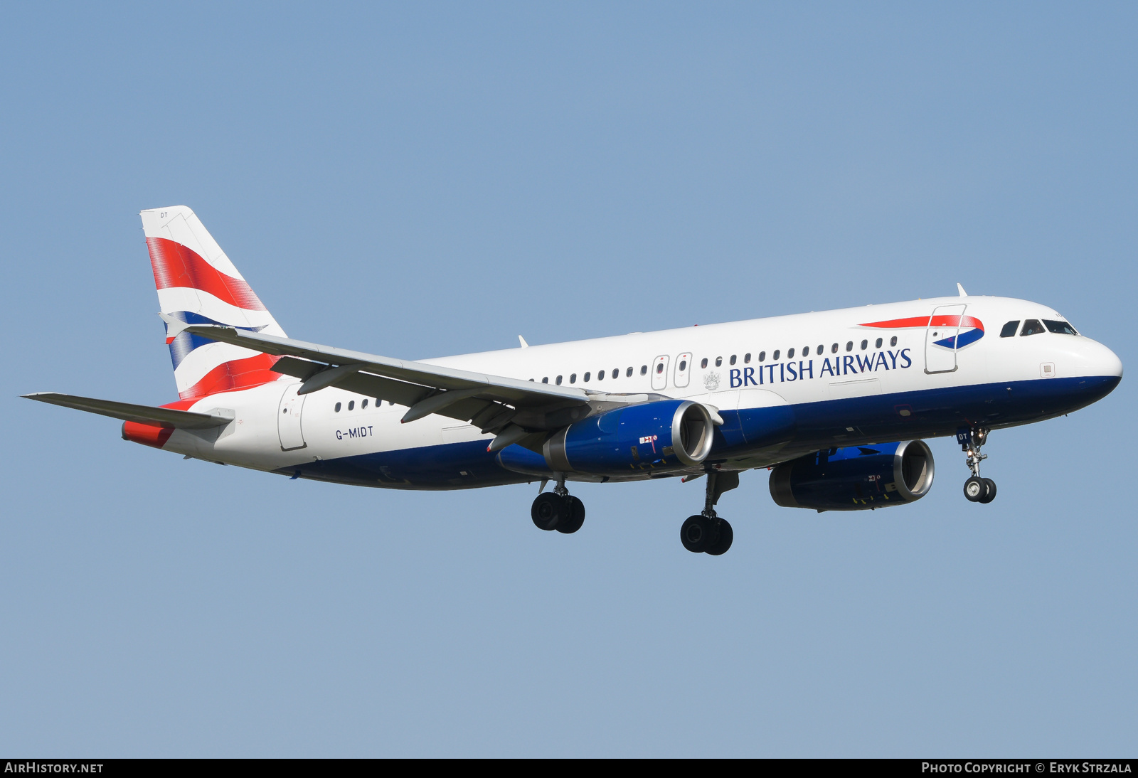 Aircraft Photo of G-MIDT | Airbus A320-232 | British Airways | AirHistory.net #683497