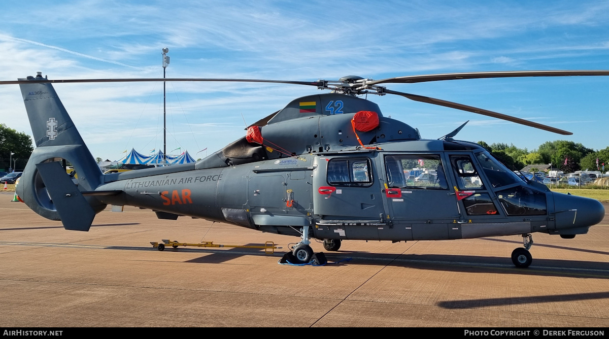 Aircraft Photo of 42 | Airbus Helicopters AS365N3 Dauphin 2 | Lithuania - Air Force | AirHistory.net #683522