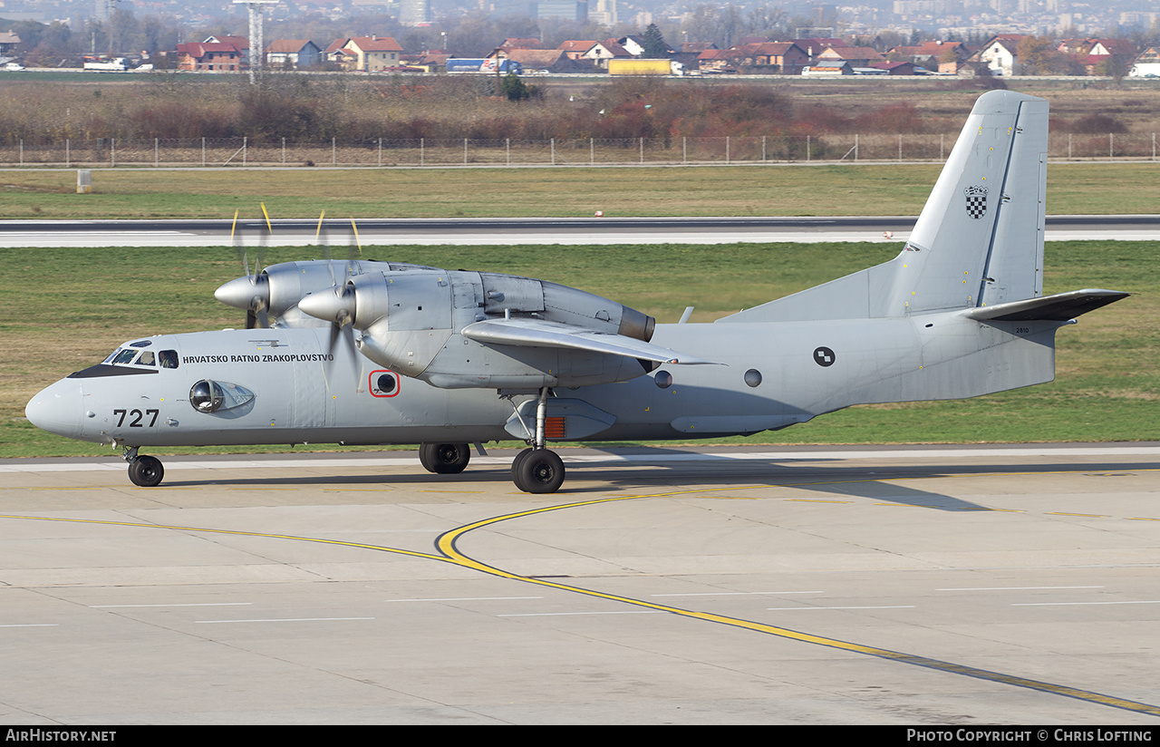 Aircraft Photo of 727 | Antonov An-32B | Croatia - Air Force | AirHistory.net #683543