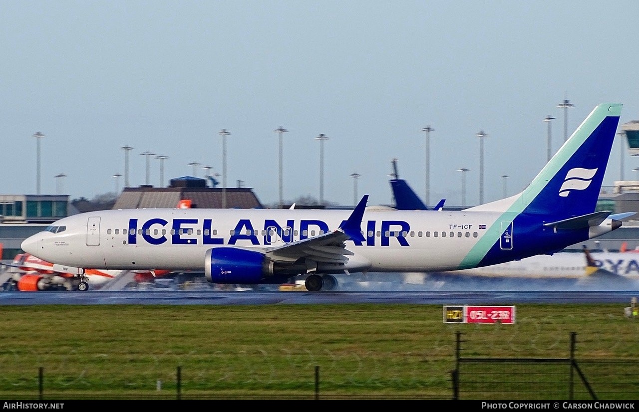 Aircraft Photo of TF-ICF | Boeing 737-8 Max 8 | Icelandair | AirHistory.net #683563