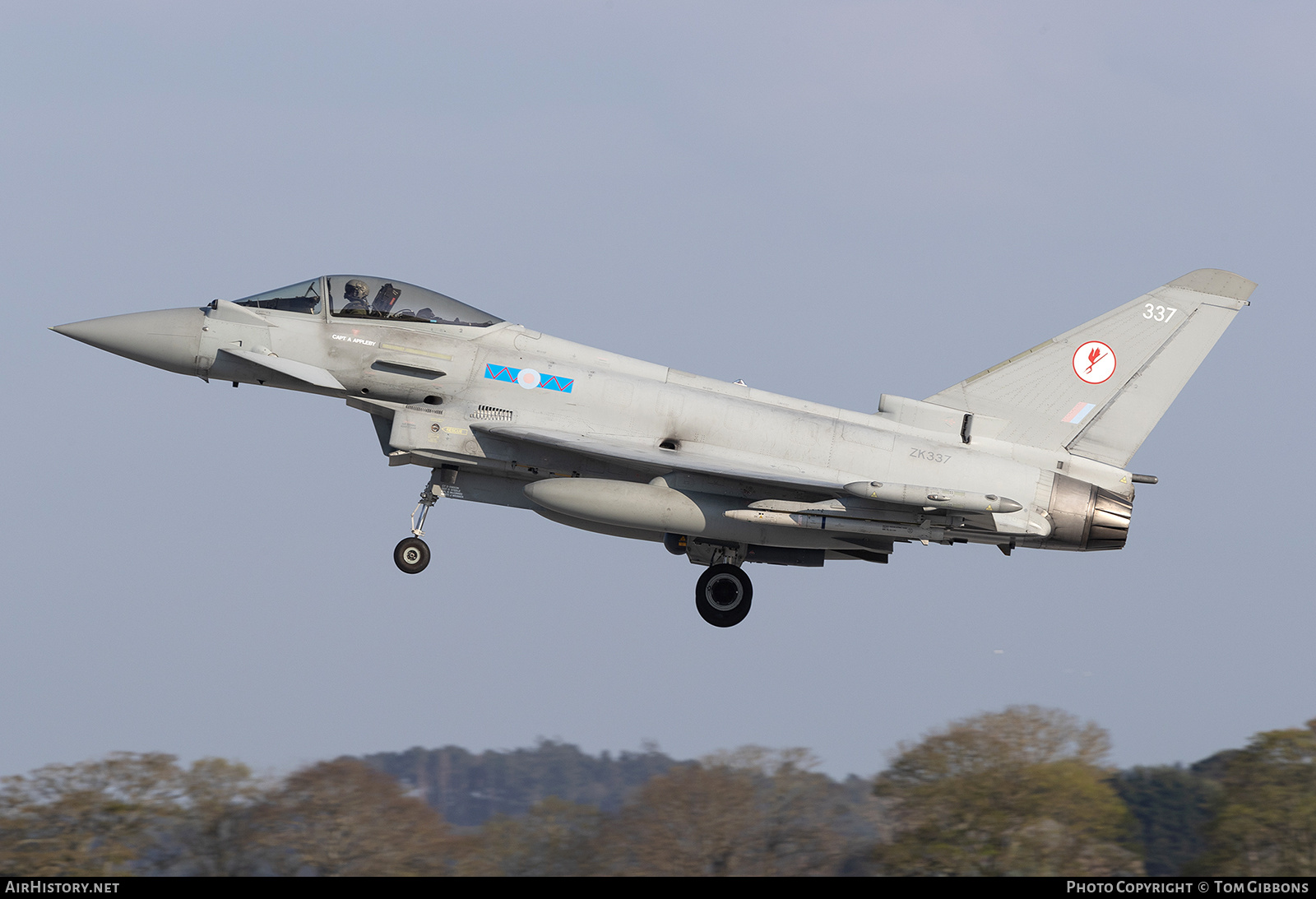 Aircraft Photo of ZK337 | Eurofighter EF-2000 Typhoon FGR4 | UK - Air Force | AirHistory.net #683574