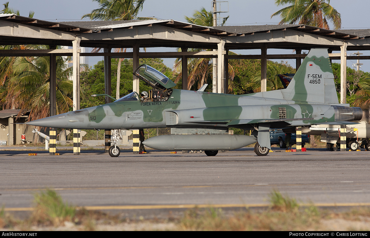 Aircraft Photo of 4850 | Northrop F-5EM Tiger II | Brazil - Air Force | AirHistory.net #683575