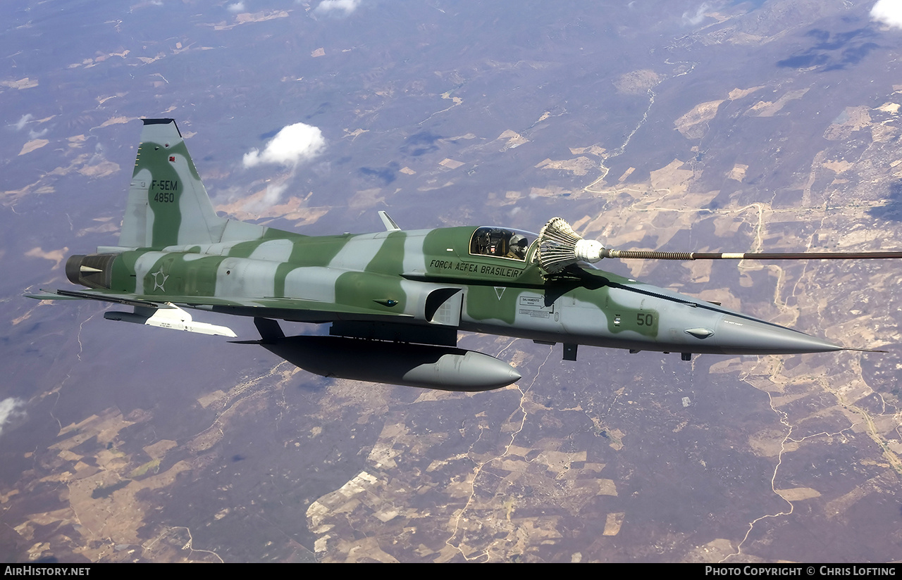 Aircraft Photo of 4850 | Northrop F-5EM Tiger II | Brazil - Air Force | AirHistory.net #683576