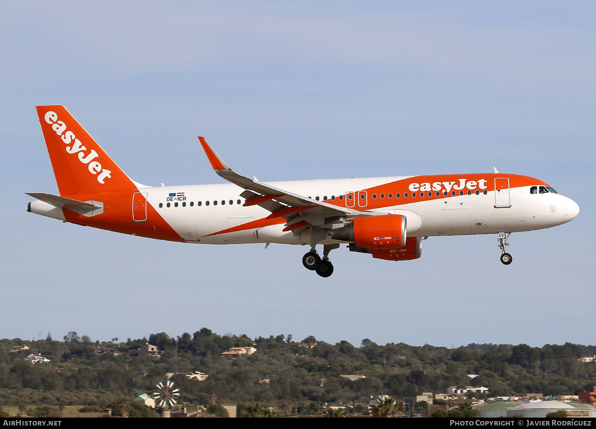 Aircraft Photo of OE-ICR | Airbus A320-214 | EasyJet | AirHistory.net #683579