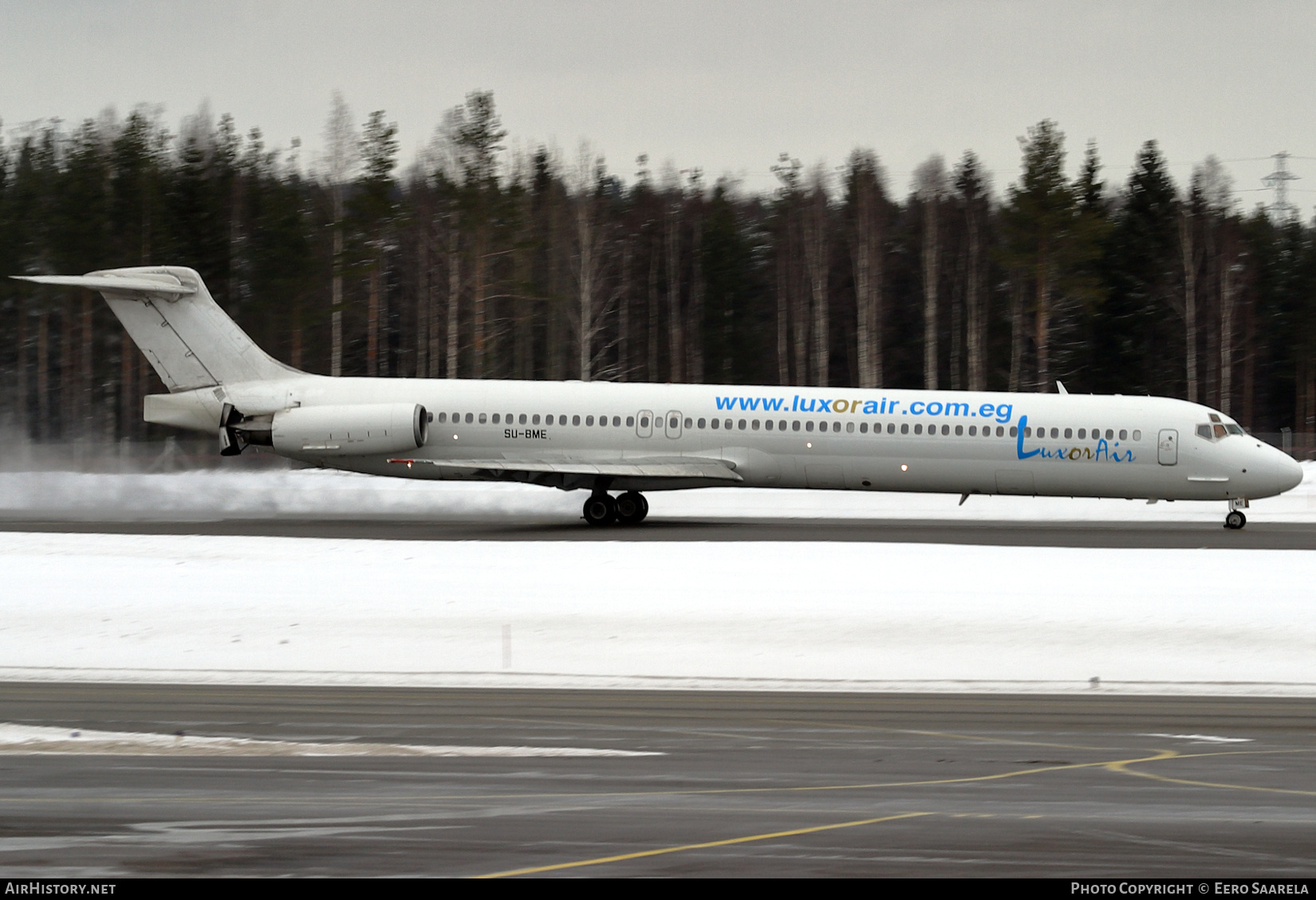 Aircraft Photo of SU-BME | McDonnell Douglas MD-83 (DC-9-83) | Luxor Air | AirHistory.net #683590