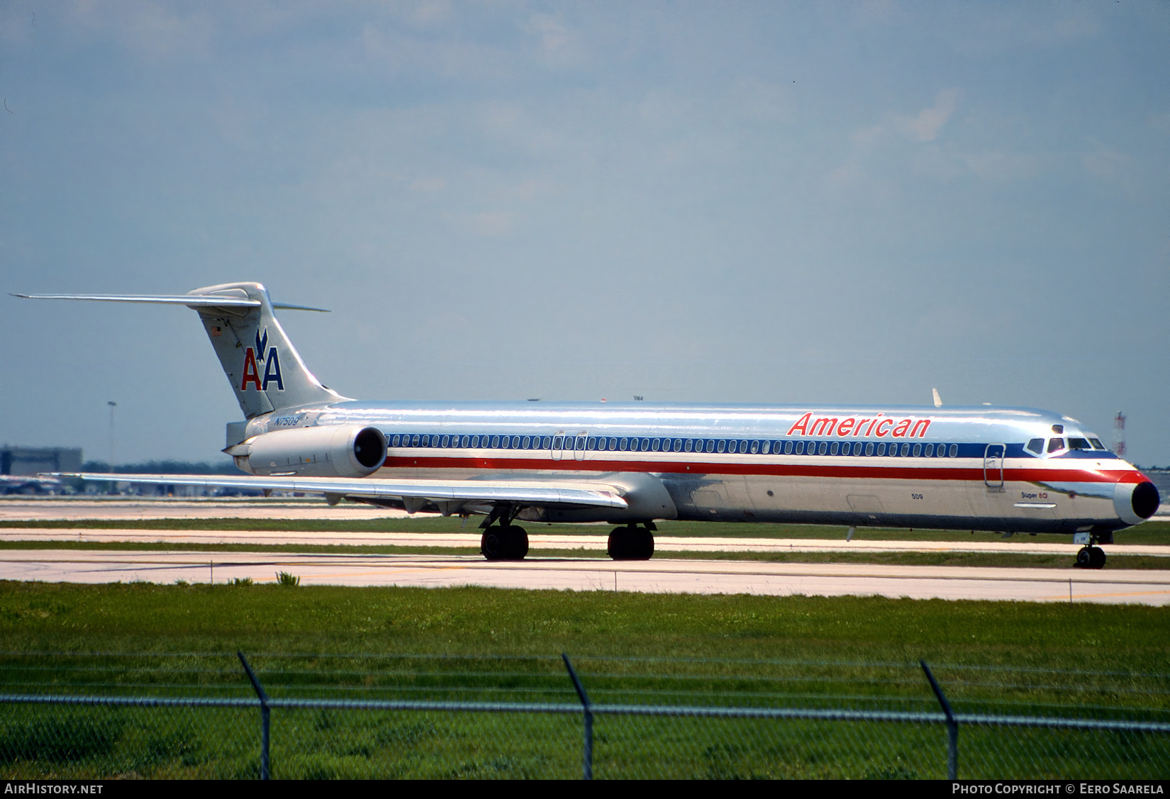 Aircraft Photo of N7509 | McDonnell Douglas MD-82 (DC-9-82) | American Airlines | AirHistory.net #683594