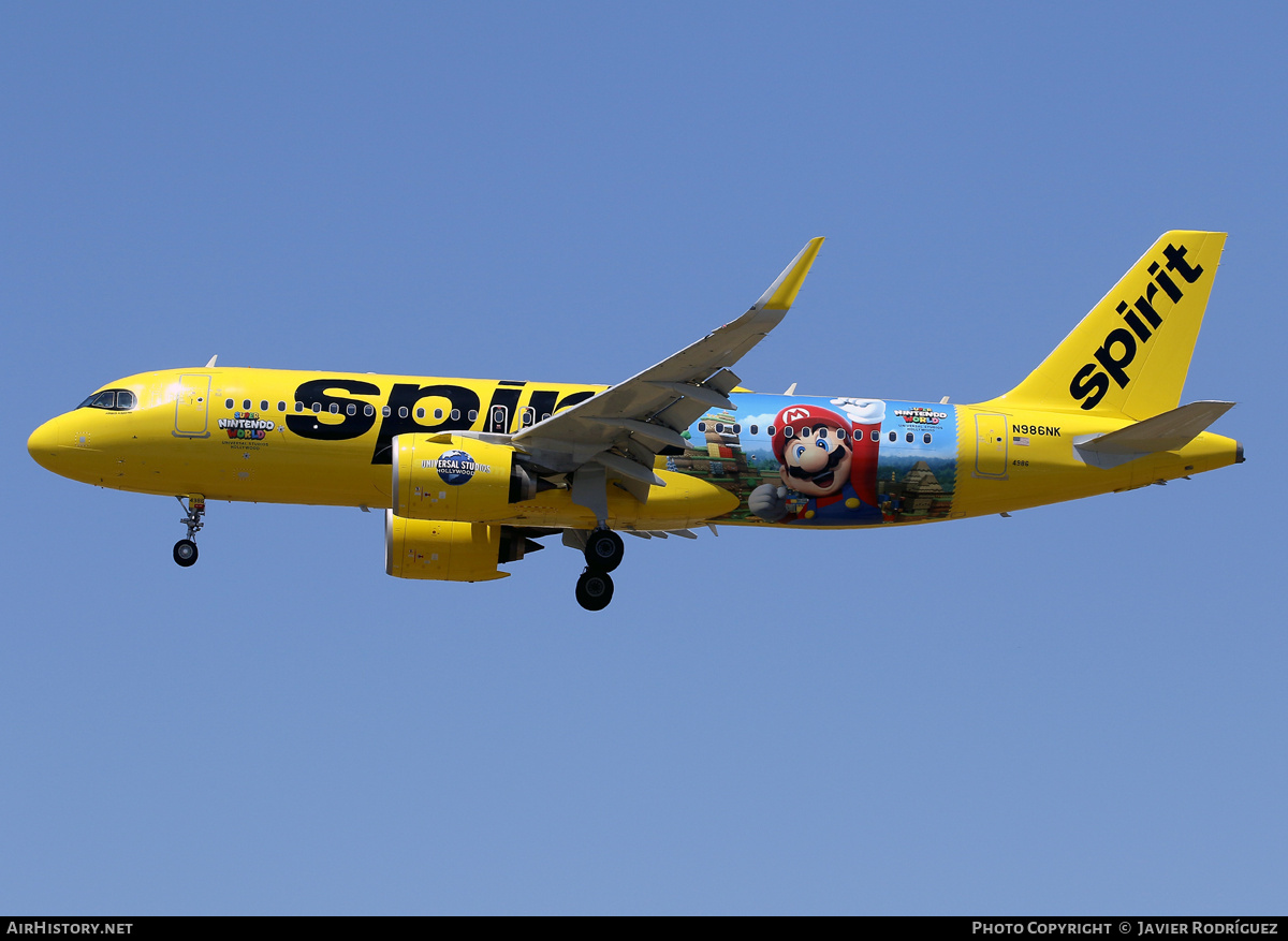 Aircraft Photo of N986NK | Airbus A320-271N | Spirit Airlines | AirHistory.net #683600