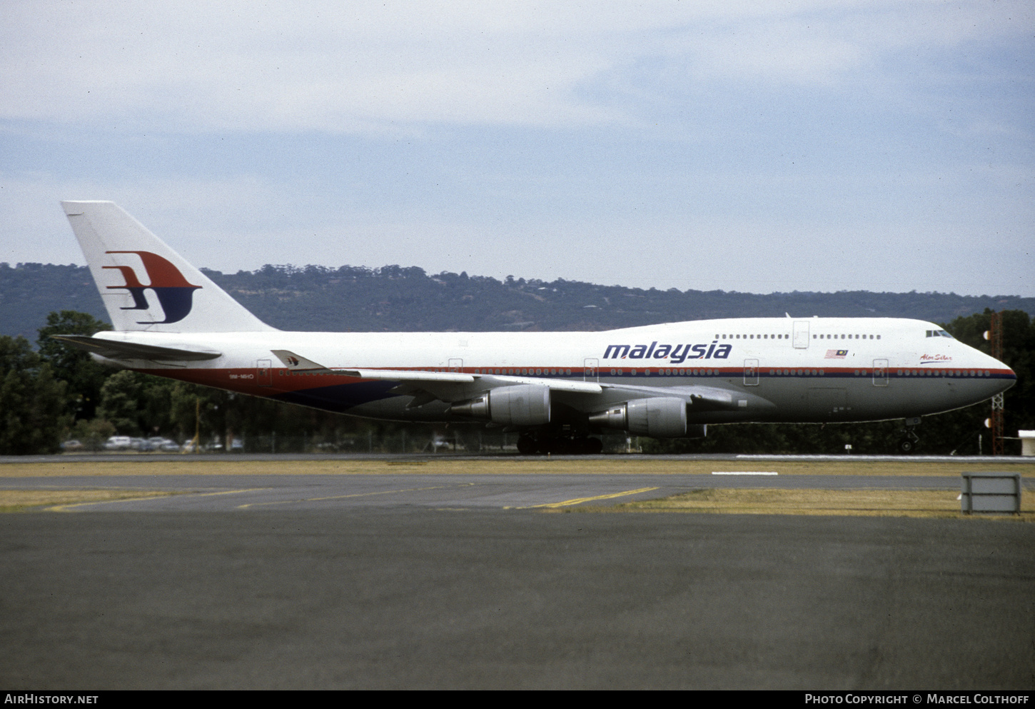 Aircraft Photo of 9M-MHO | Boeing 747-4H6 | Malaysia Airlines | AirHistory.net #683619