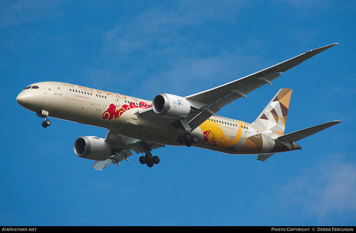Aircraft Photo of A6-BLF | Boeing 787-9 Dreamliner | Etihad Airways | AirHistory.net #683634