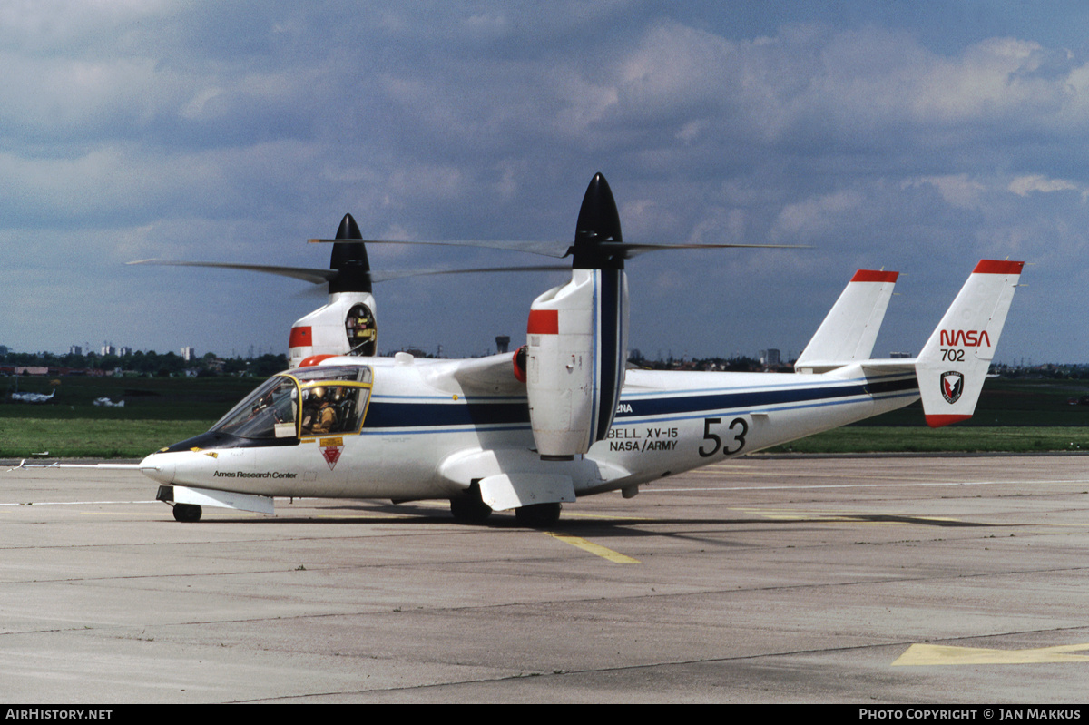 Aircraft Photo of N702NA | Bell XV-15 | NASA - National Aeronautics and Space Administration | AirHistory.net #683637