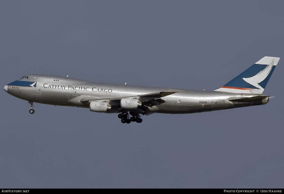 Aircraft Photo of B-HIH | Boeing 747-267B | Cathay Pacific Airways Cargo | AirHistory.net #683678