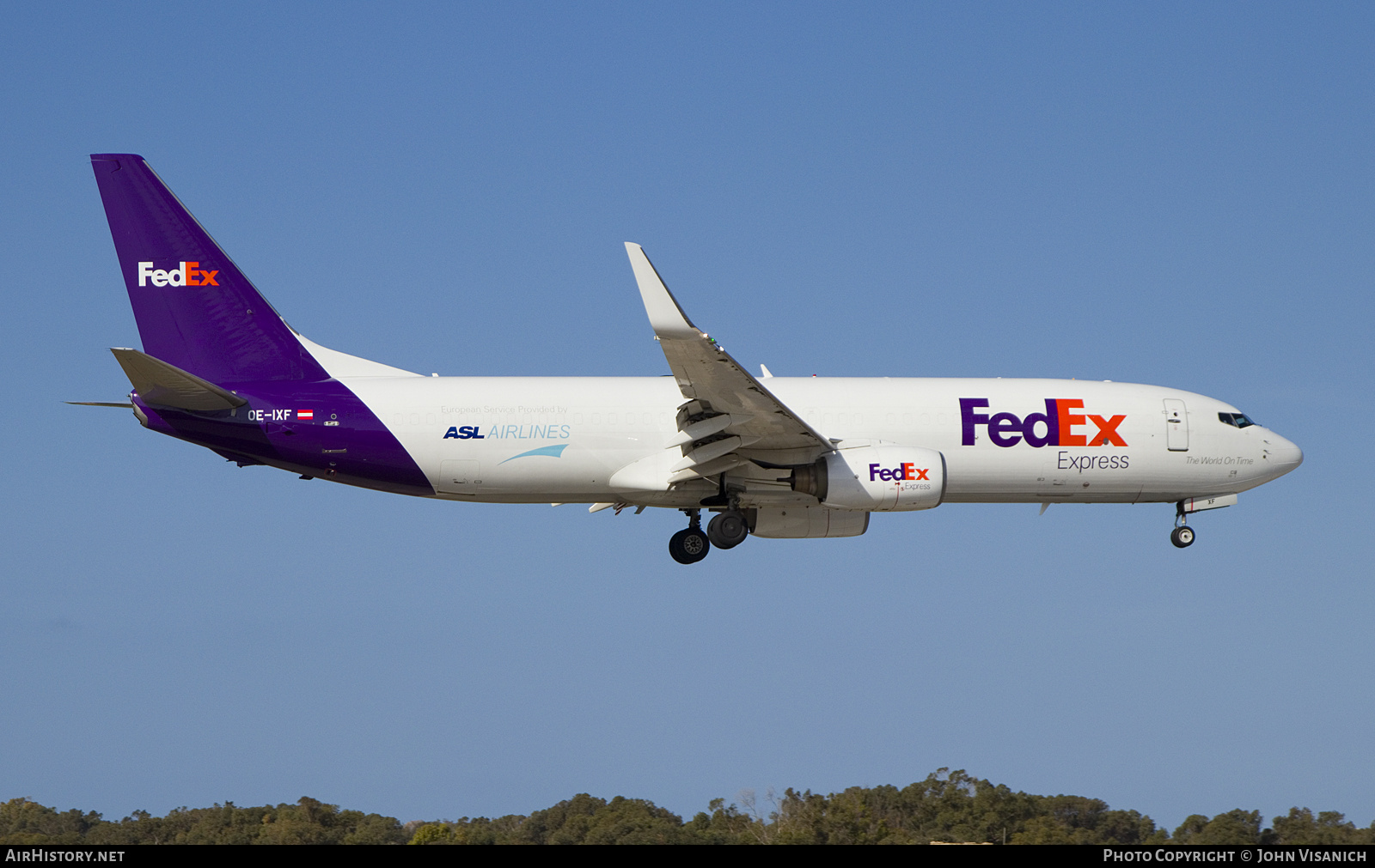 Aircraft Photo of OE-IXF | Boeing 737-86N(BCF) | FedEx Express - Federal Express | AirHistory.net #683698
