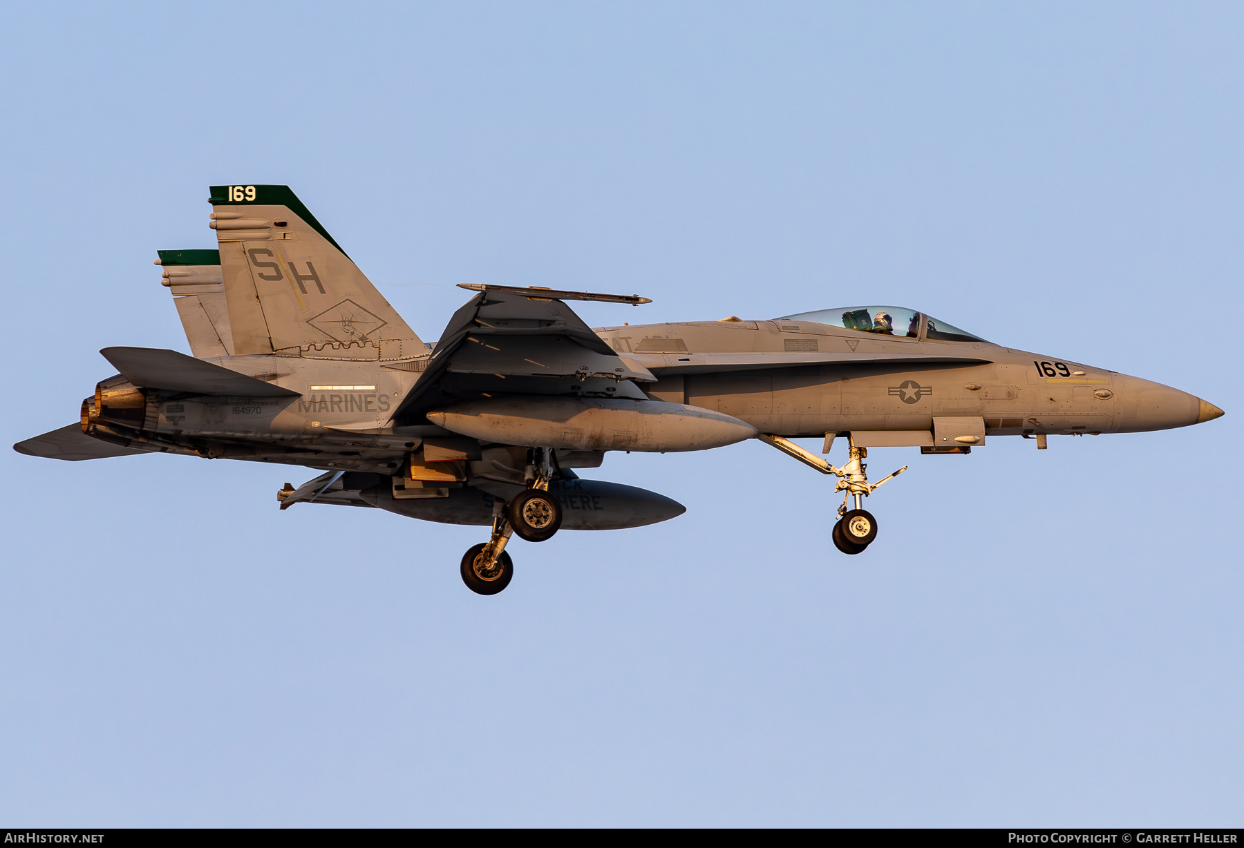Aircraft Photo of 164970 | McDonnell Douglas F/A-18C Hornet | USA - Marines | AirHistory.net #683703