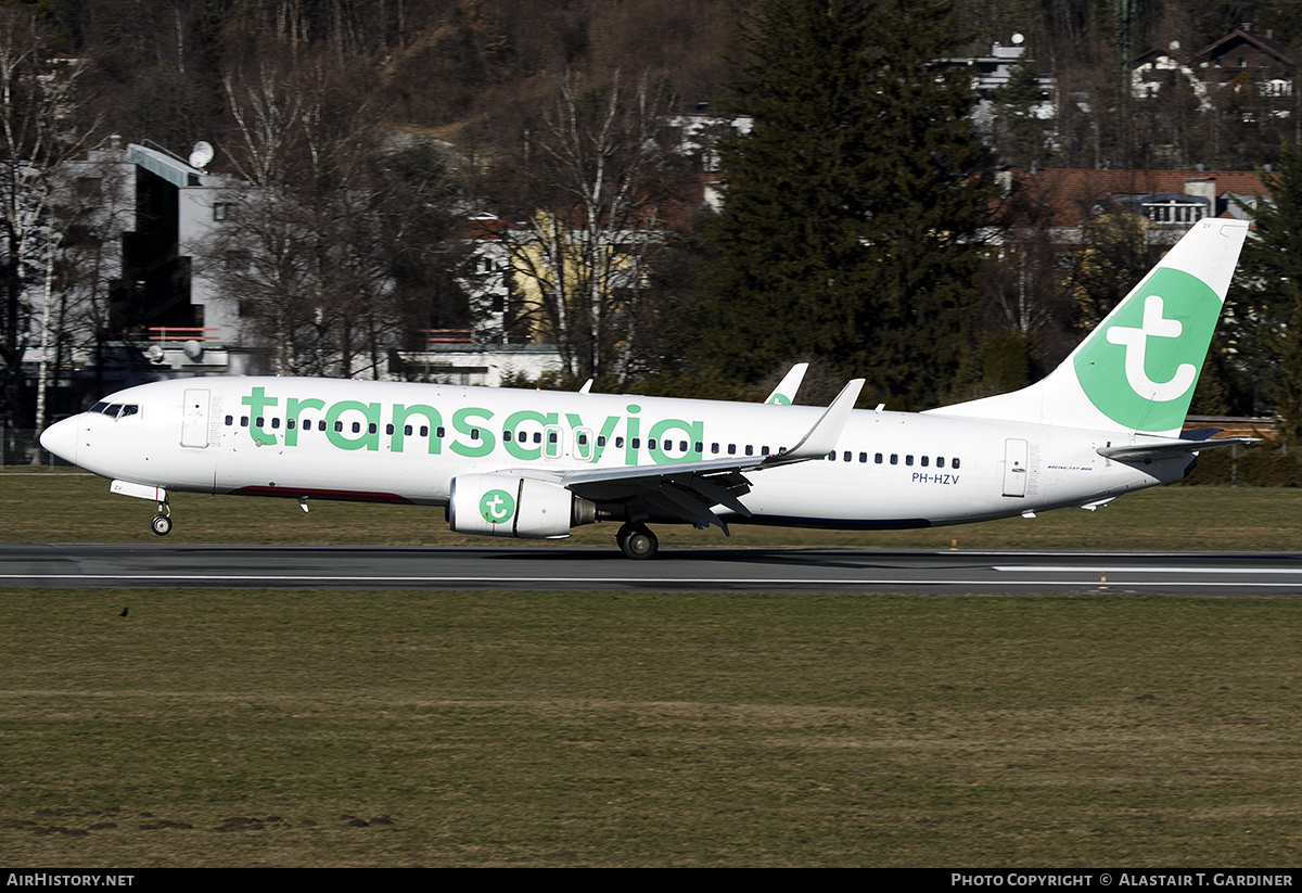 Aircraft Photo of PH-HZV | Boeing 737-8K2 | Transavia | AirHistory.net #683734