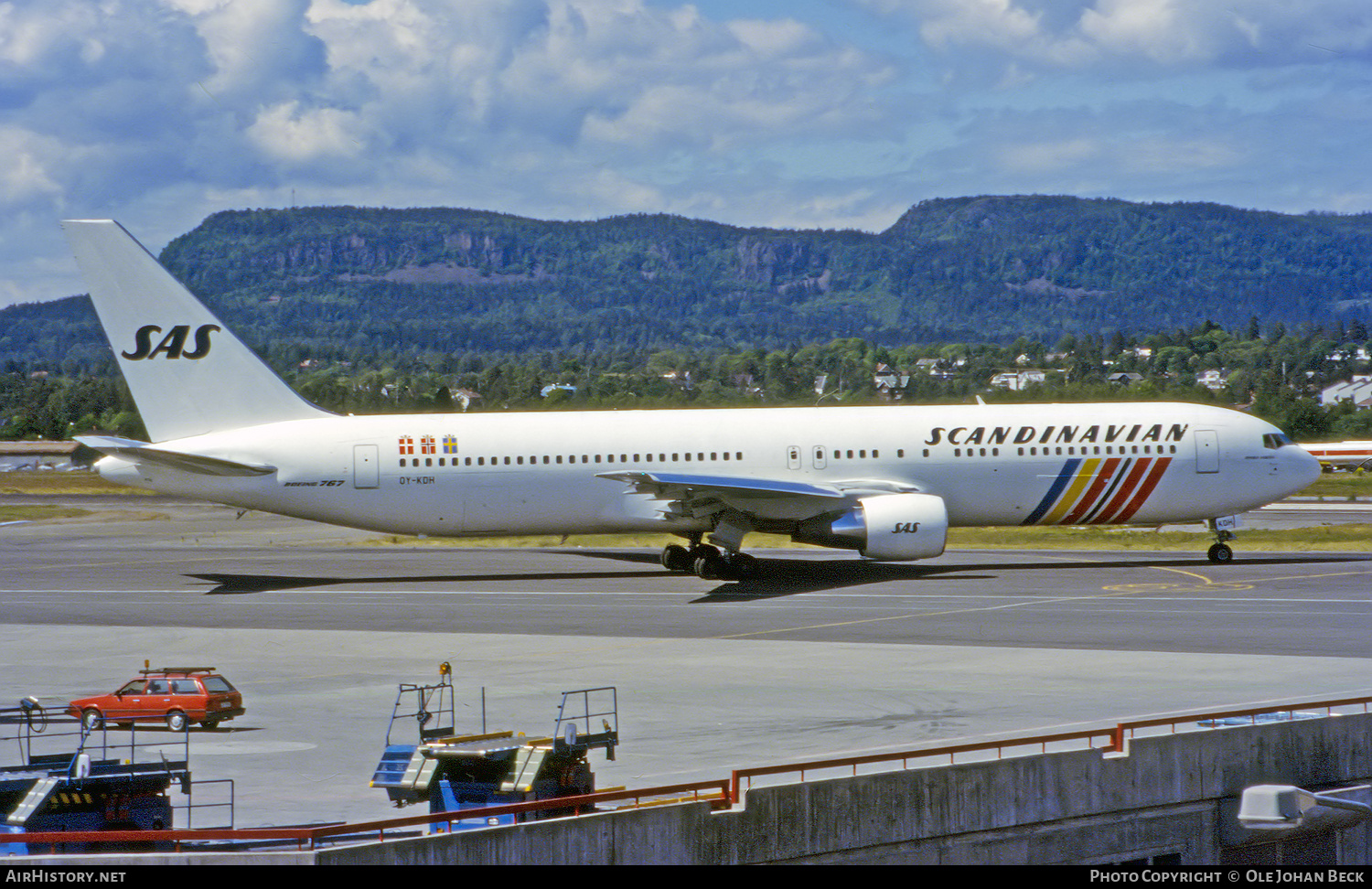 Aircraft Photo of OY-KDH | Boeing 767-383/ER | Scandinavian Airlines - SAS | AirHistory.net #683751