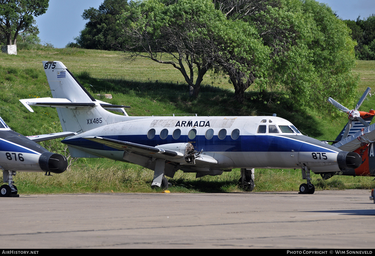Aircraft Photo of 875 / XX485 | Scottish Aviation HP-137 Jetstream T2 | Uruguay - Navy | AirHistory.net #683759