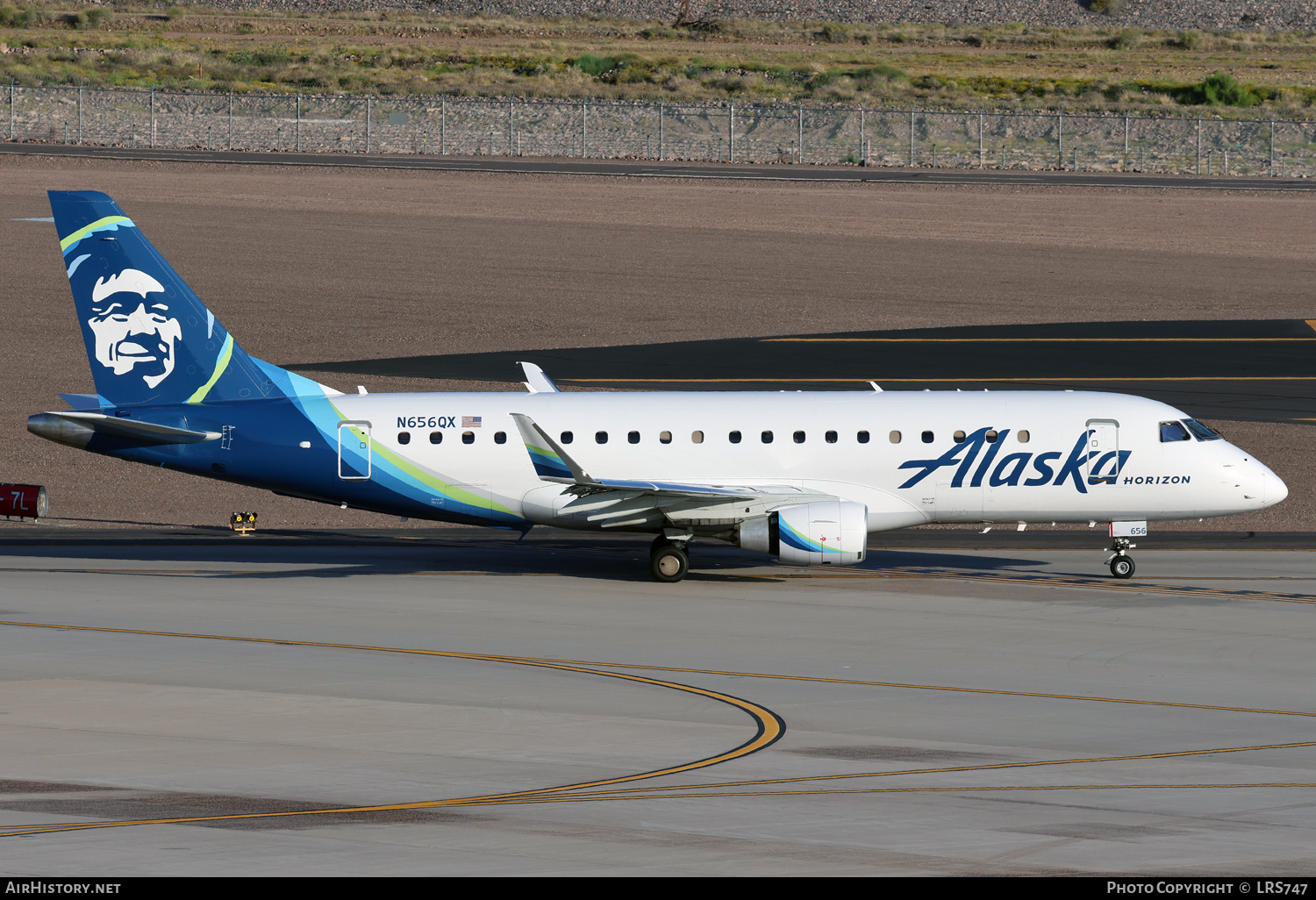 Aircraft Photo of N656QX | Embraer 175LR (ERJ-170-200LR) | Alaska Airlines | AirHistory.net #683790