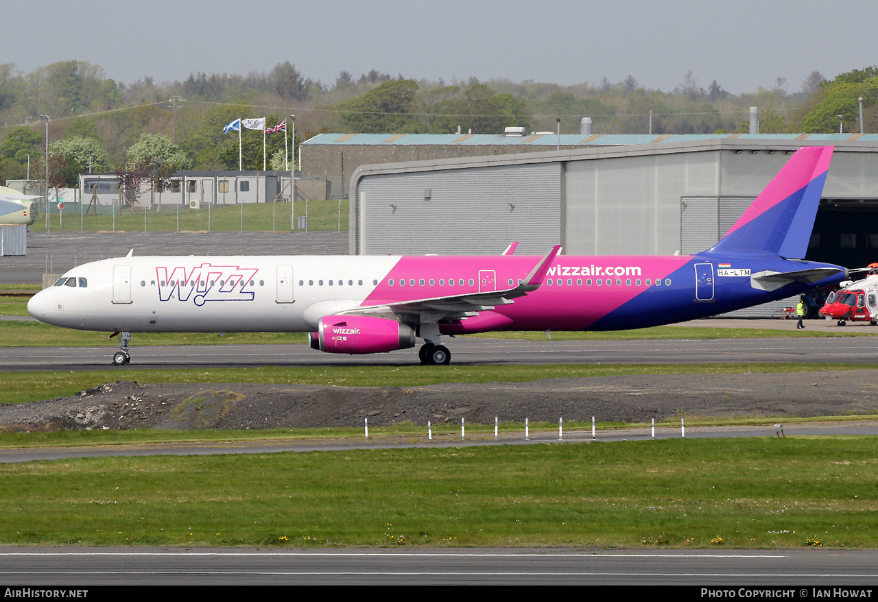 Aircraft Photo of HA-LTM | Airbus A321-231 | Wizz Air | AirHistory.net #683797