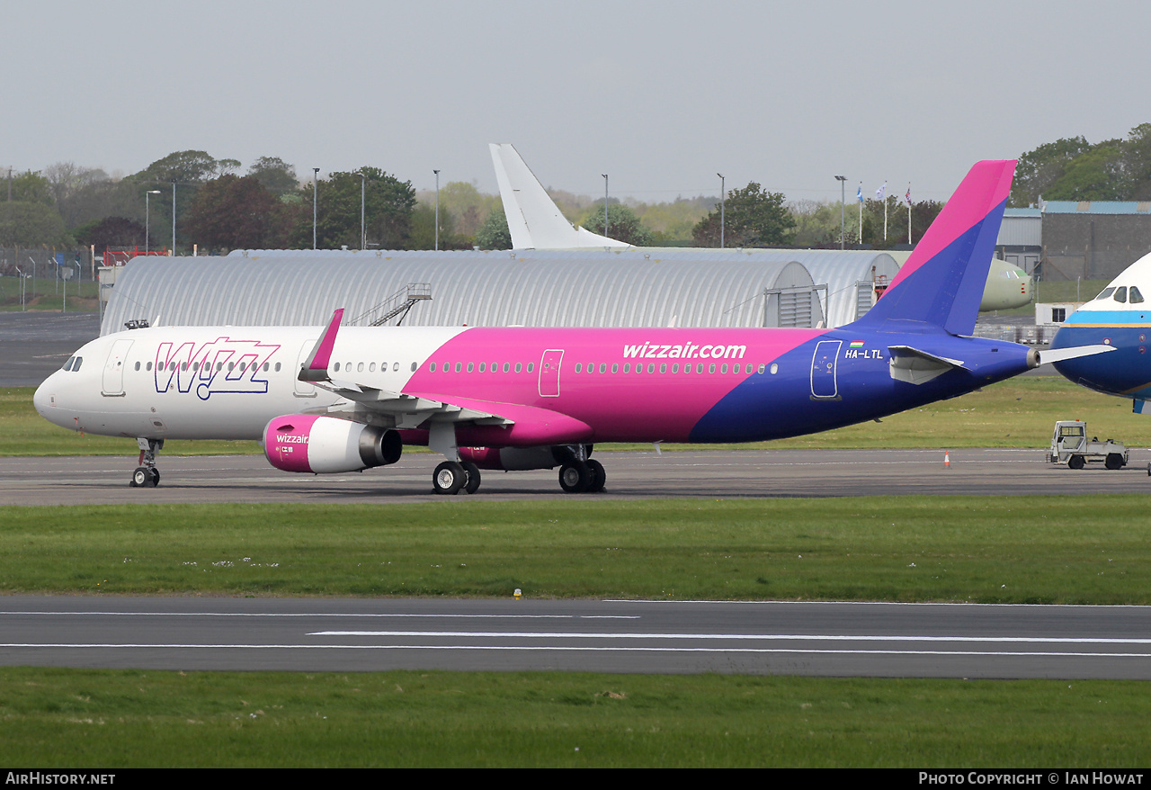 Aircraft Photo of HA-LTL | Airbus A321-231 | Wizz Air | AirHistory.net #683800