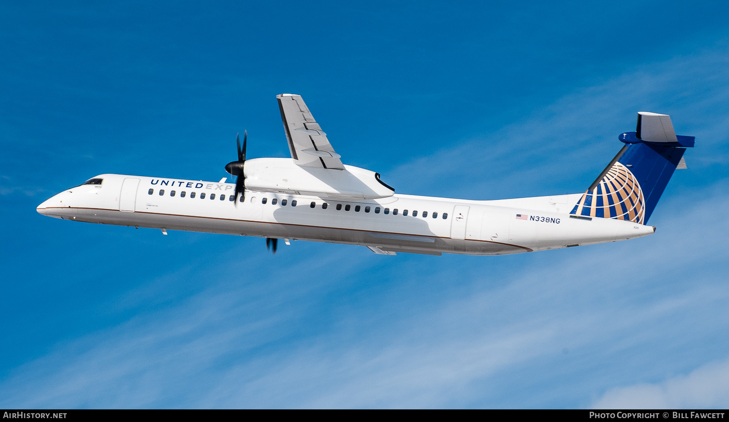 Aircraft Photo of N338NG | Bombardier DHC-8-402 Dash 8 | United Express | AirHistory.net #683808