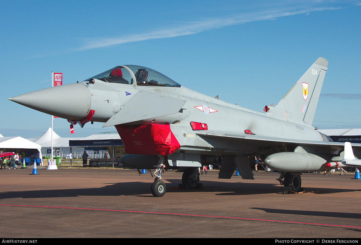 Aircraft Photo of ZK324 | Eurofighter EF-2000 Typhoon FGR4 | UK - Air Force | AirHistory.net #683824