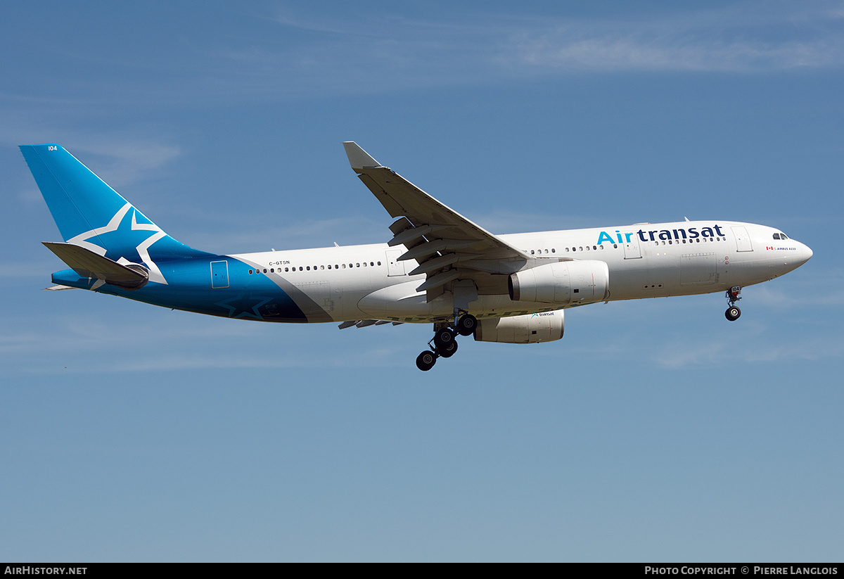 Aircraft Photo of C-GTSN | Airbus A330-243 | Air Transat | AirHistory.net #683825